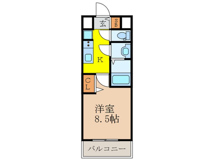 ＰＨＯＥＮＩＸ新大阪の物件間取画像