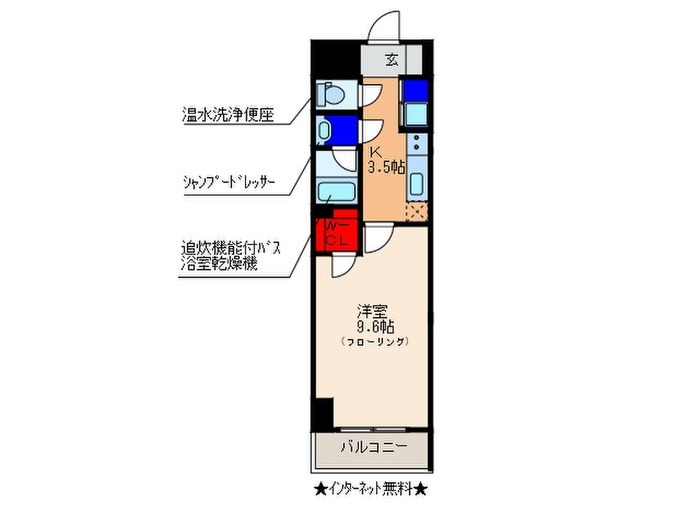 アーバンヴュー横山の物件間取画像