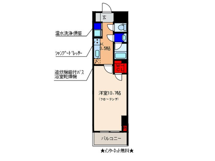 アーバンヴュー横山の物件間取画像