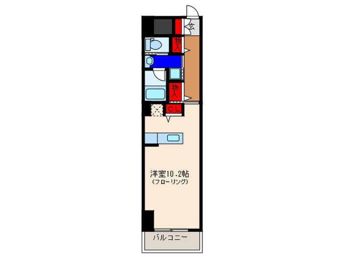 アーバンヴュー横山の物件間取画像