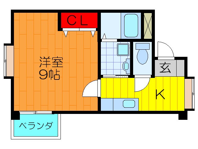 メゾン　バニ　ＮＯ３の物件間取画像