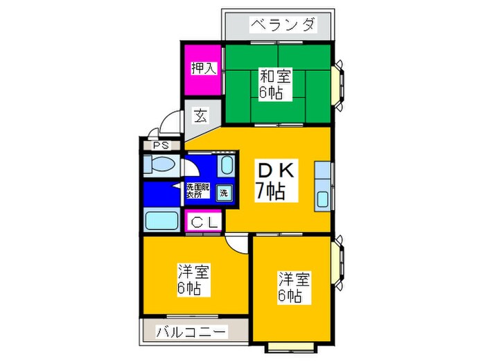 メゾン千束の物件間取画像