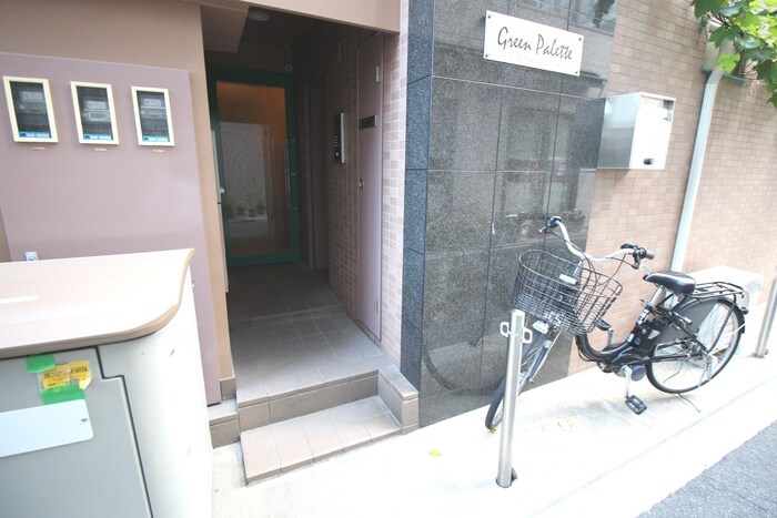 グリ－ンパレットの物件外観写真