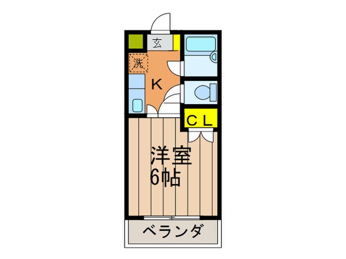 京阪錦マンションの物件間取画像