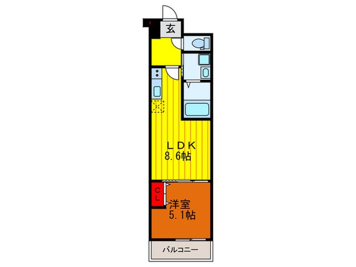 フジパレス門真市駅南の物件間取画像