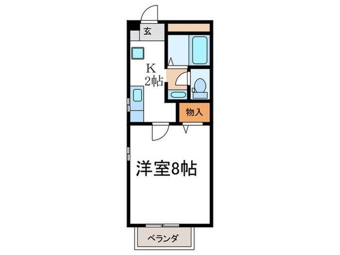 グレ－スフル長岡京の物件間取画像