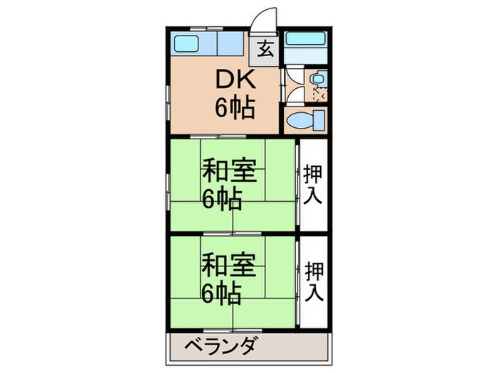 物件間取画像