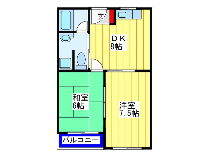 物件間取画像
