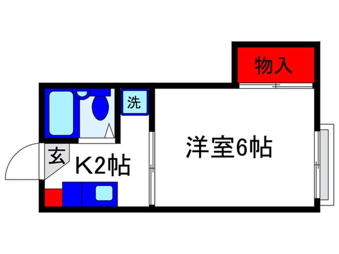 宮山ハイツの物件間取画像