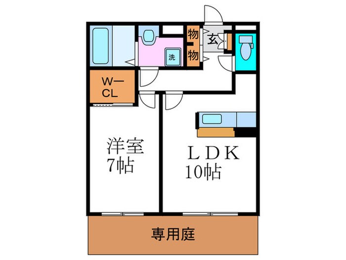 物件間取画像