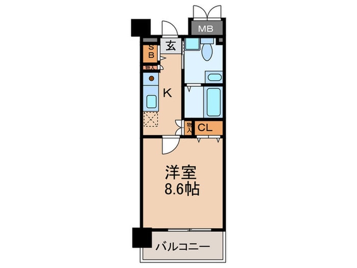 アーバンヴィレッジ学園南の物件間取画像