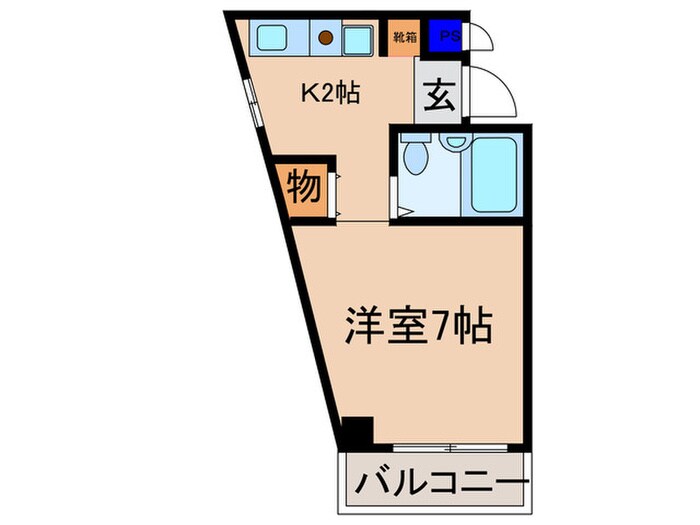 ビラＡＴＡＧＯ　Ａ棟の物件間取画像