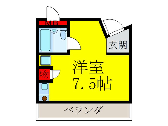 ロイヤルコ－ト上池田の物件間取画像