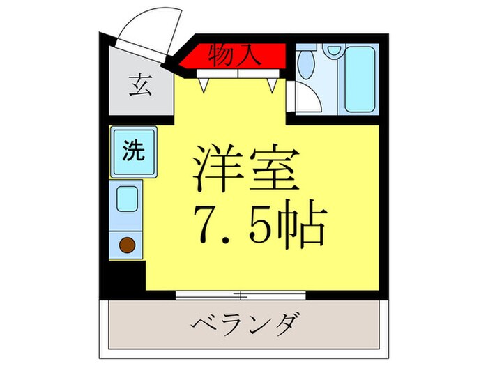 ロイヤルコ－ト上池田の物件間取画像