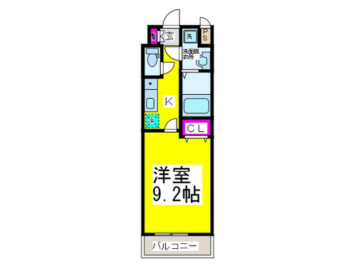 シャルム・堺の物件間取画像