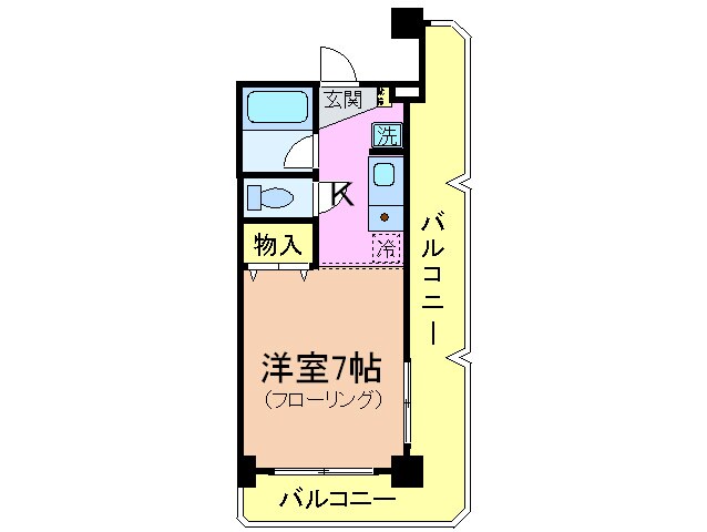 物件間取画像
