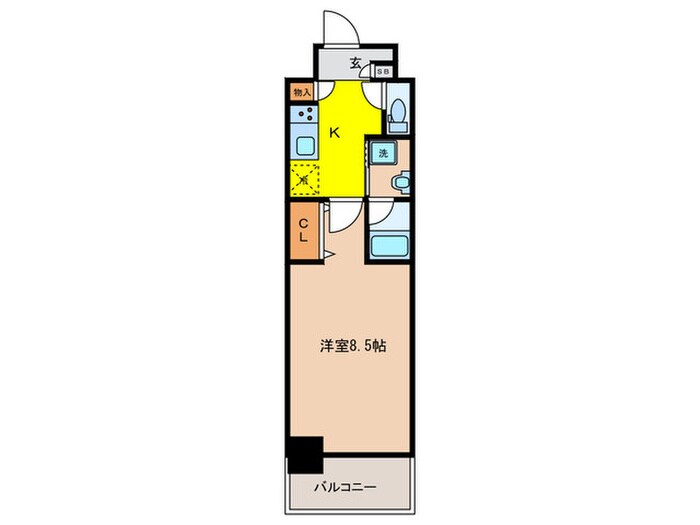 シュロスフォンアインの物件間取画像