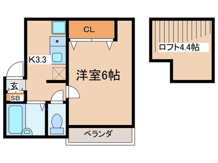 アミティ泉尾の物件間取画像