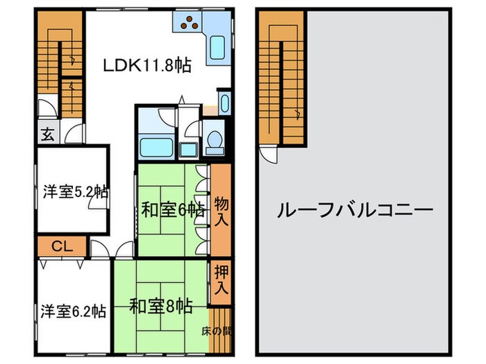 ペンタグラム川端御池の物件間取画像