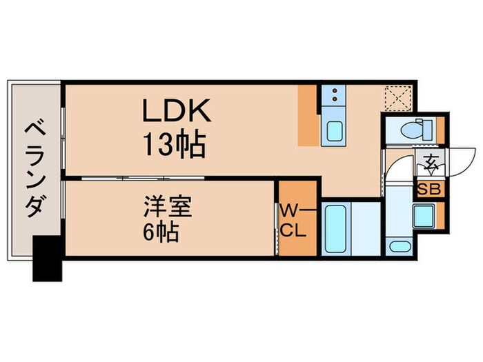 プレジオ梅田の物件間取画像