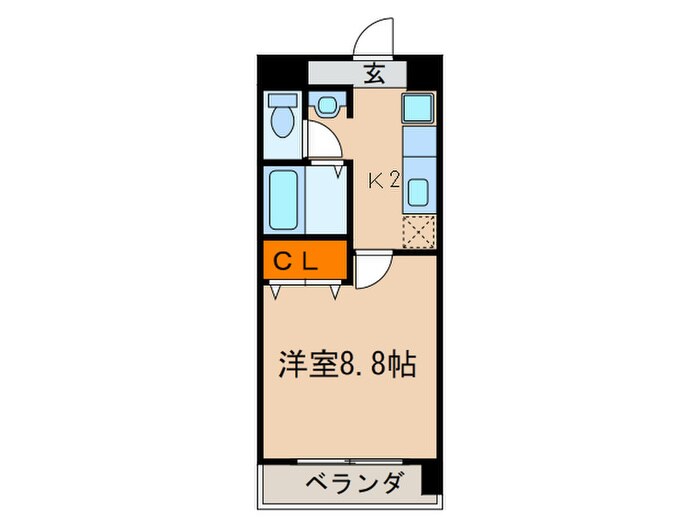 ハウスセゾン四条通の物件間取画像