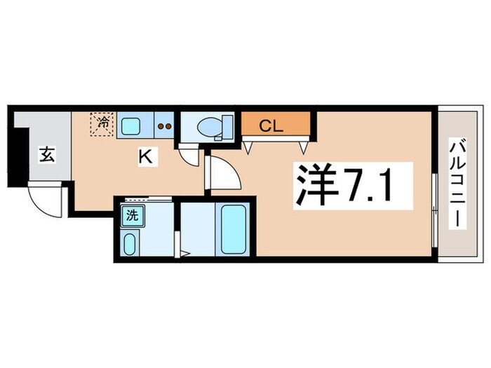 フジパレス長田ノースの物件間取画像