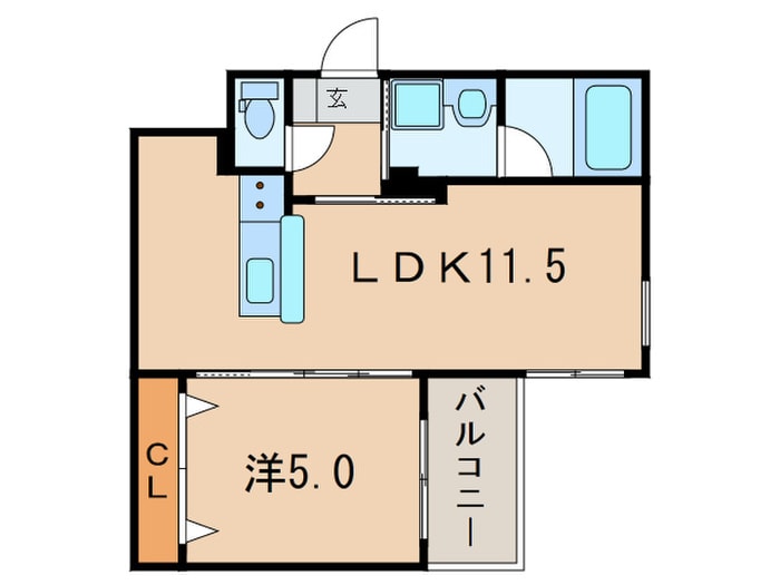 大屋館の物件間取画像