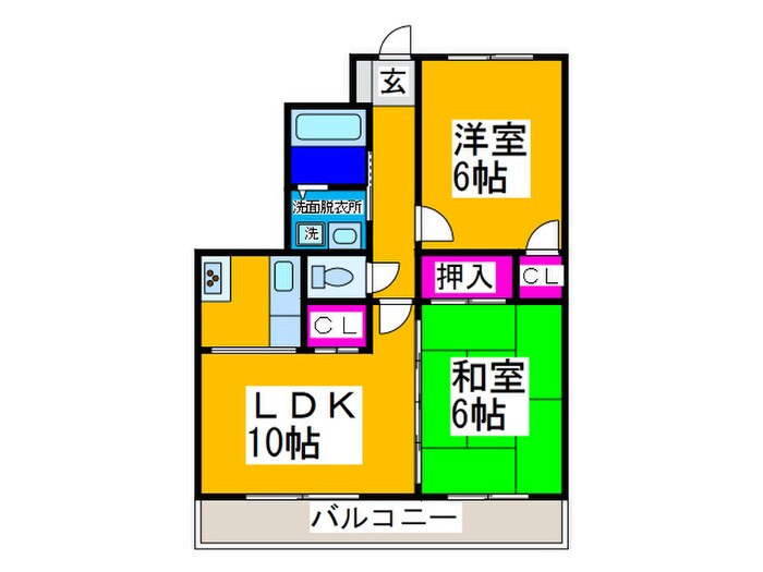 物件間取画像