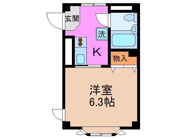 北野ハウスの物件間取画像