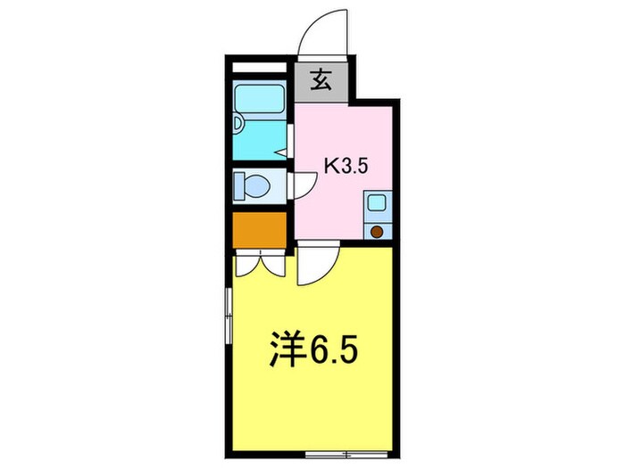 グランシャリオ栗原の物件間取画像