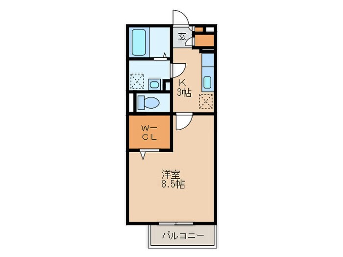 グランシャリオの物件間取画像