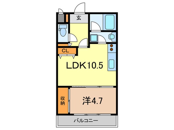 ア－クコ－ト北口の物件間取画像