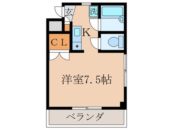 エルデ観月橋の物件間取画像