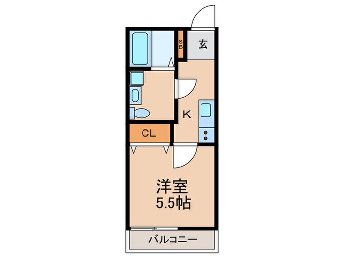 casa 御殿山の物件間取画像