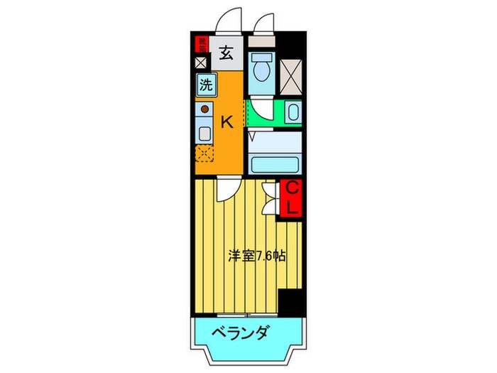 エルマ－ノヒル枚方の物件間取画像