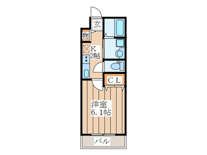 リアコート下新庄の物件間取画像