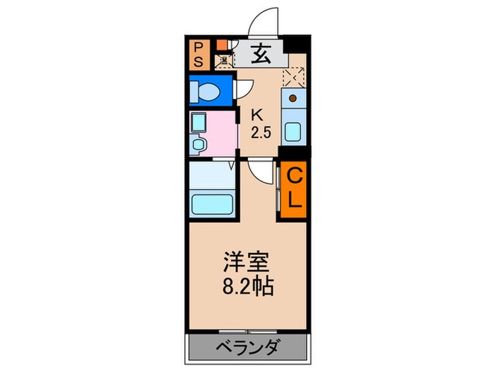 ＦＩＲＳＴ　ＣＯＵＲＴ五条新町の物件間取画像