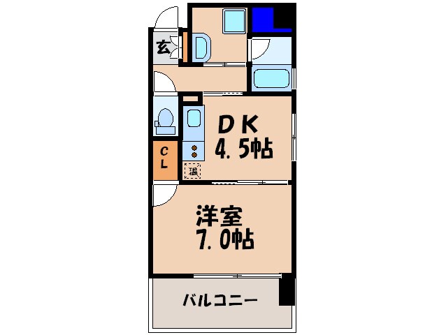 サンシティ京都駅前の物件間取画像