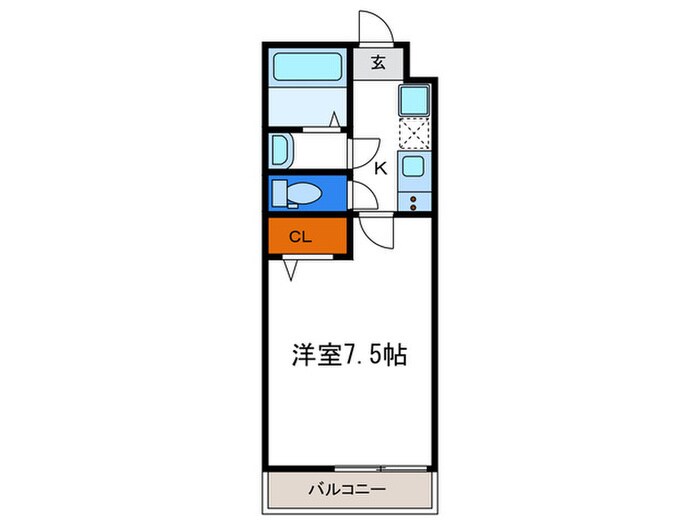 アークリード洛北Ⅱの物件間取画像