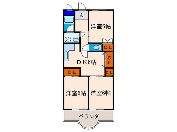 物件間取画像