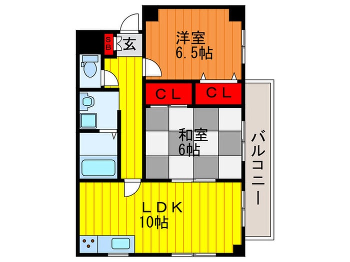 アンシャンテ高宮・高槻A棟・B棟の物件間取画像