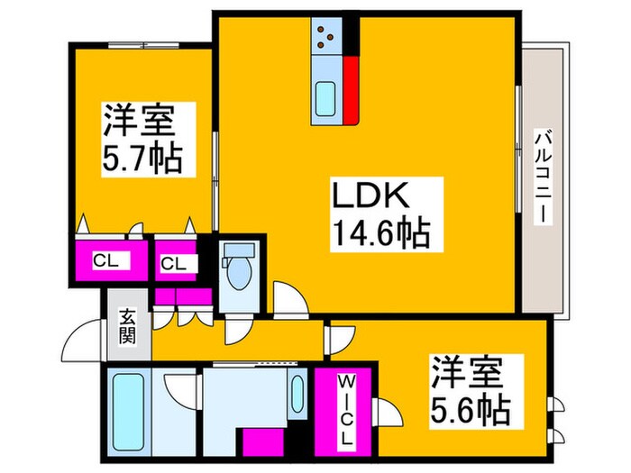 仮）ＮＴ　Ｍａｉｓｏｎ　Ⅲの物件間取画像