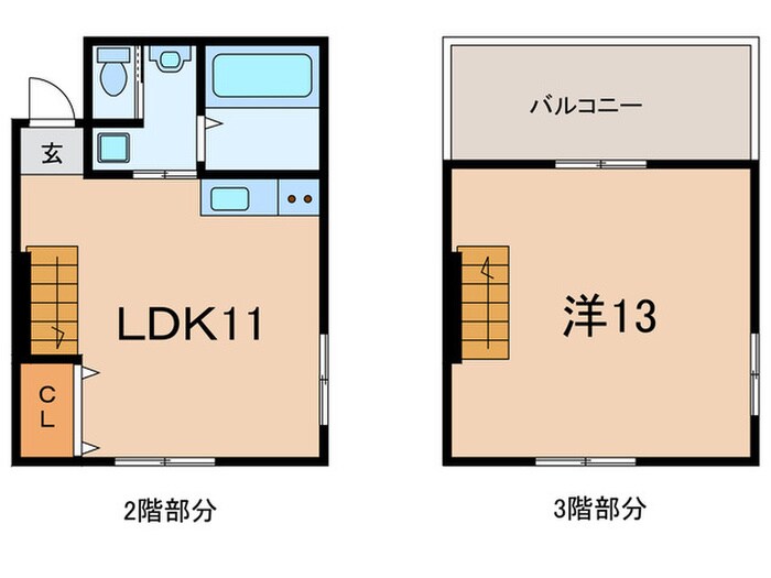 御影グローバルビルの物件間取画像