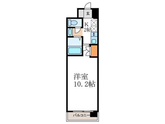 CASA SHIKOの物件間取画像