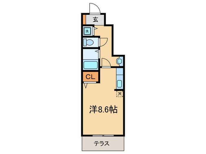 ツインスタ－ヴィラの物件間取画像