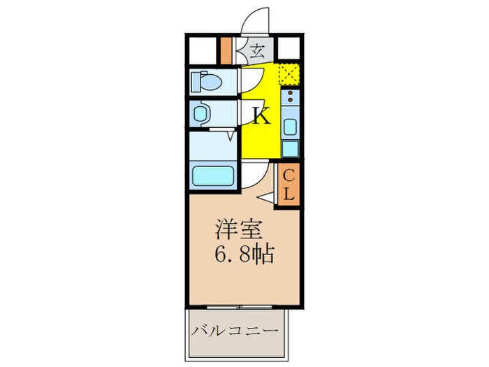 レシオス新大阪ＮＯＲＴＨの物件間取画像