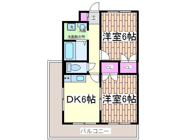 Ｍプラザ城東六番館の物件間取画像