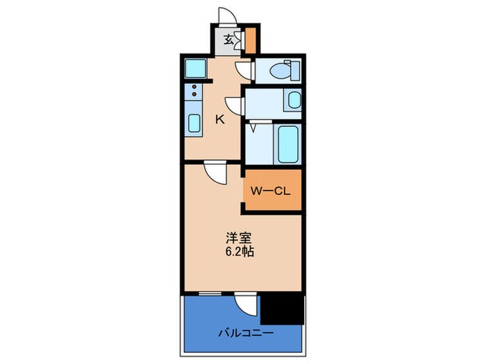 仮)プレサンス西九条GATERISEの物件間取画像