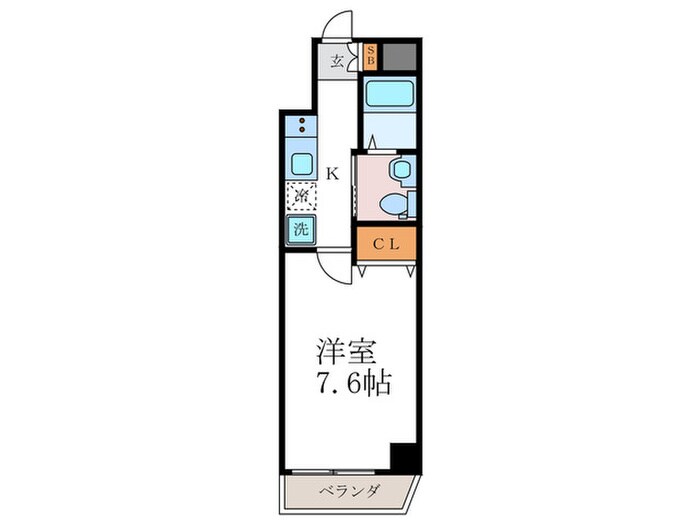 Ｋ・ＣＡＳＡ大宮の物件間取画像