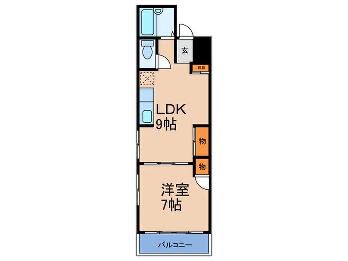 セイワパレス寺山公園の物件間取画像